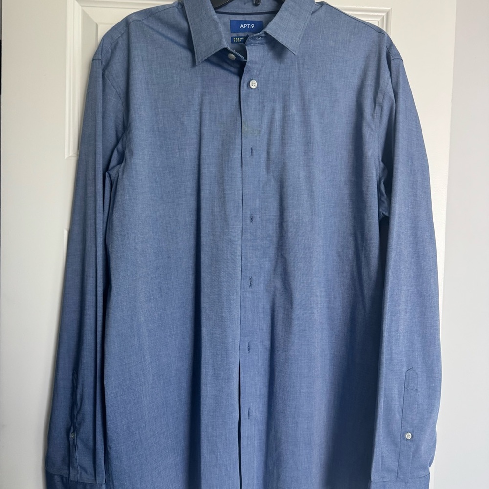 Apt. 9 Classic Blue Dress Shirt